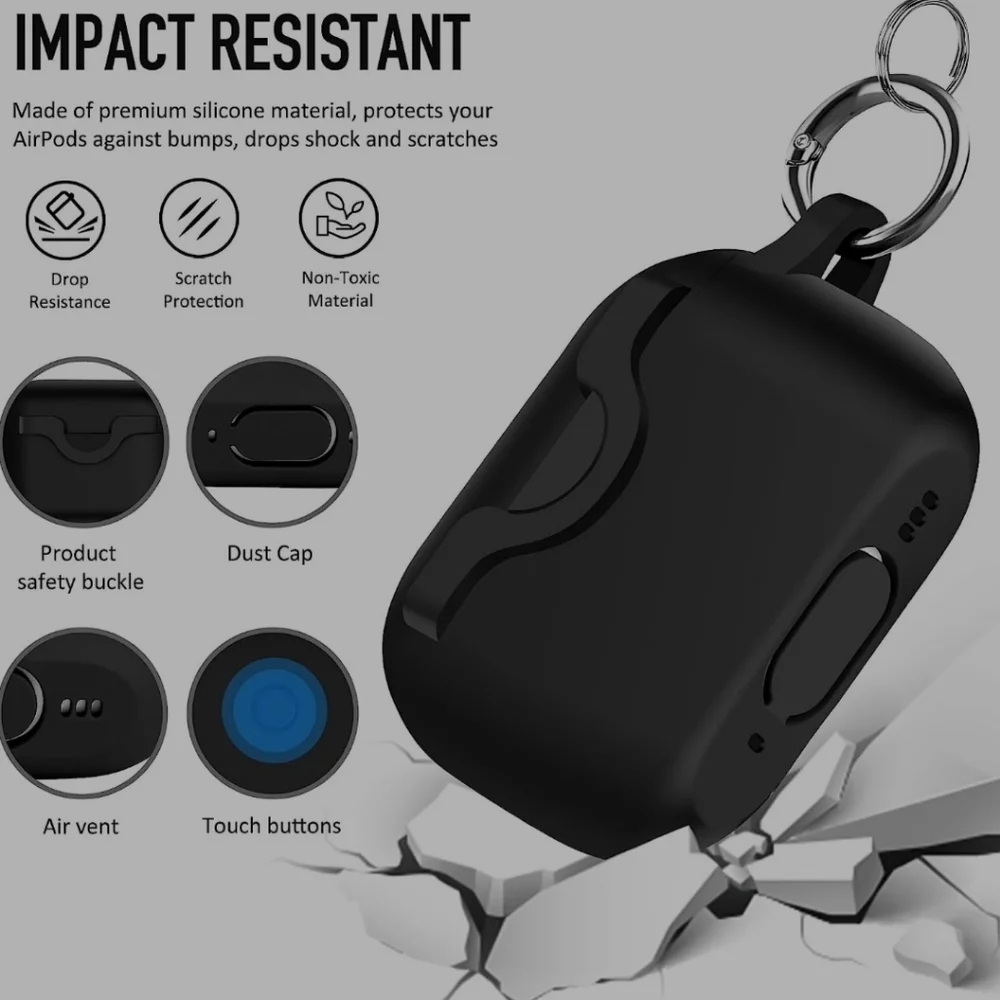 Airpods Pro & Pro 2 silicone case NWT